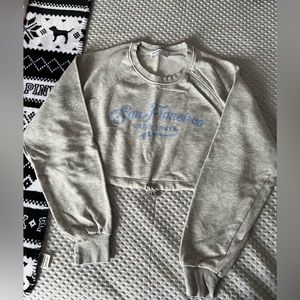 Crop Top Tee Long Sleeve